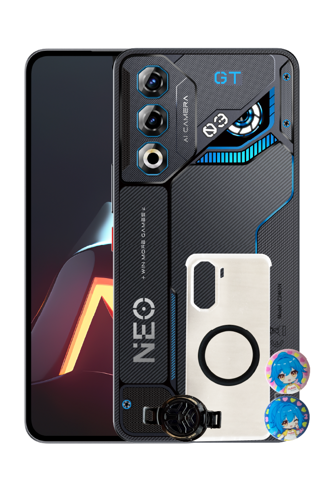 zte nubia neo 3gt 256gb 5g gratis enfriador y case